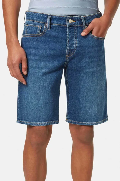 Бермуда Ralston Slim Fit Denim 179924 SC410 classic blue — снимка 2