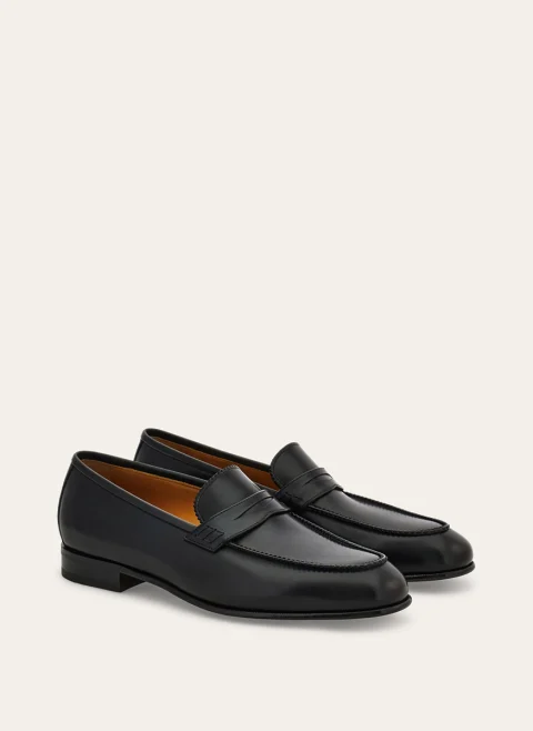 Класически кожени мокасини Penny Ferragamo — снимка 3