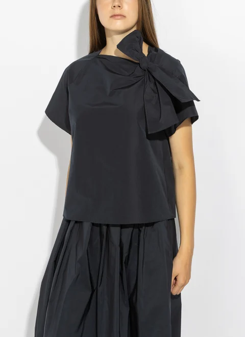 Блуза с панделка Weekend Max Mara Wkdrecente — снимка 3