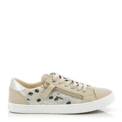 Сникърс Момичета GEOX – J02D5B C0475 JR KILWI GIRL BEIGE/SILVER
