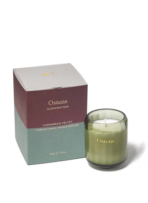 Свещ 'Cashmere Velvet' Ostens — снимка 3