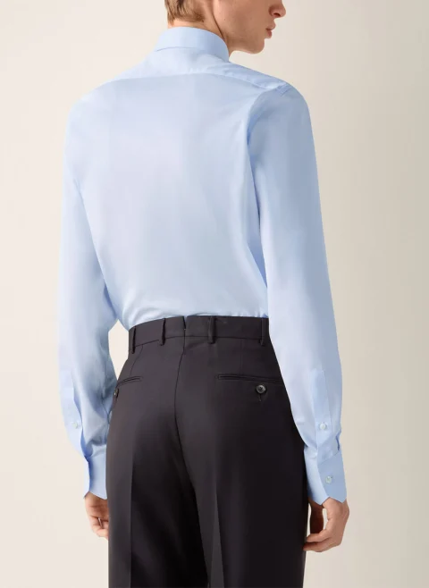 Класическа риза Zegna — снимка 2