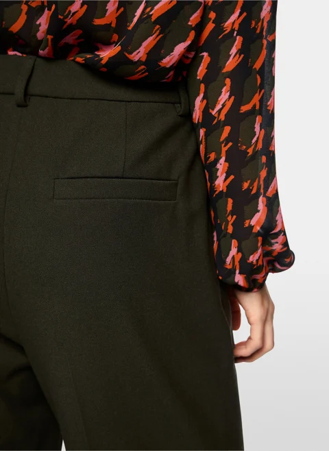Панталон с централен фабричен ръб 'Faqus' Marc Cain Collections — снимка 4