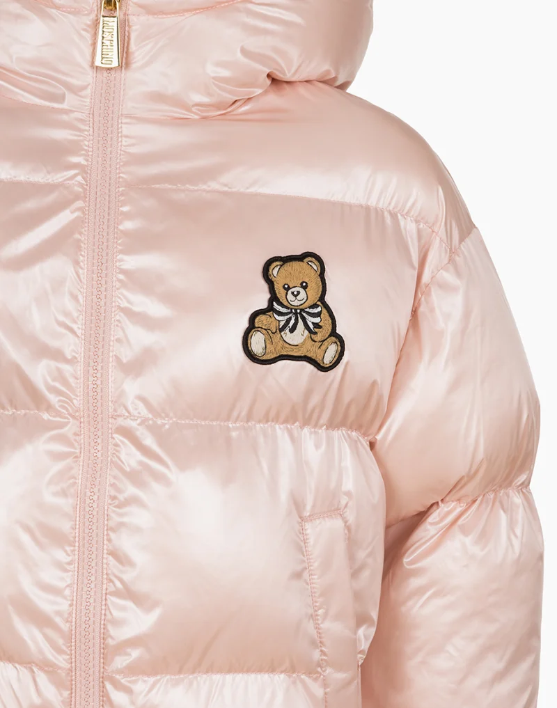 Яке с пух Moschino Kids — снимка 2