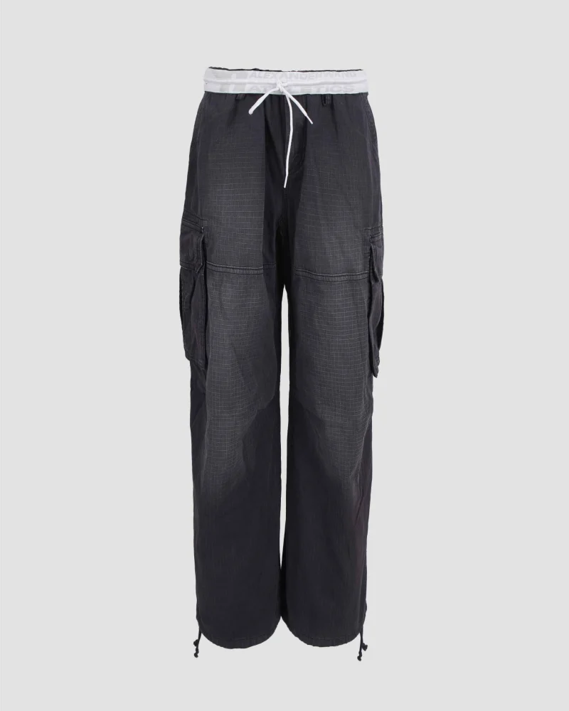 Cargo Trousers in Black