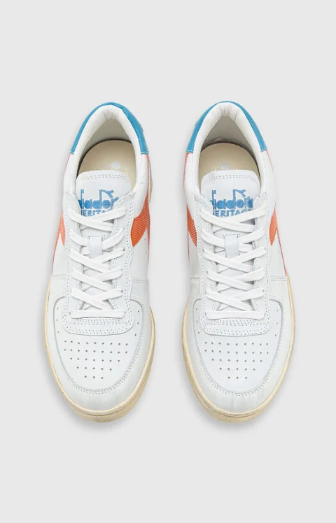 Оранжеви спортни обувки MI BASKET LOW — снимка 6