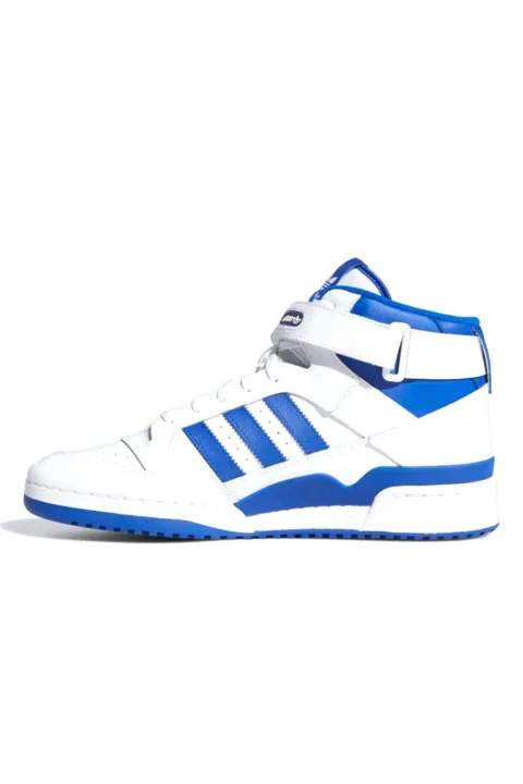 Sneakers Forum Mid Ftwwht/Royblu/Ftwwht FY4976 white — снимка 2