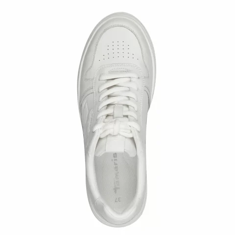 Дамски Сникърс TAMARIS – 1-23746-43-1A6 WHITE UNI — снимка 5