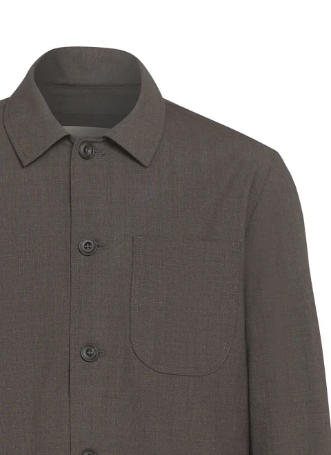 Риза от вълна 'Overshirt' Altea — снимка 3