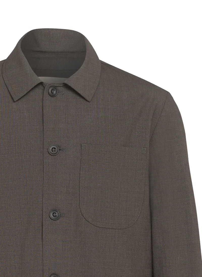 Риза от вълна 'Overshirt' Altea — снимка 3