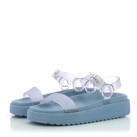 Дамски Плажни Сандали PETITE JOLIE – PJ7373 SENSE LIGHT BLUE — снимка 3
