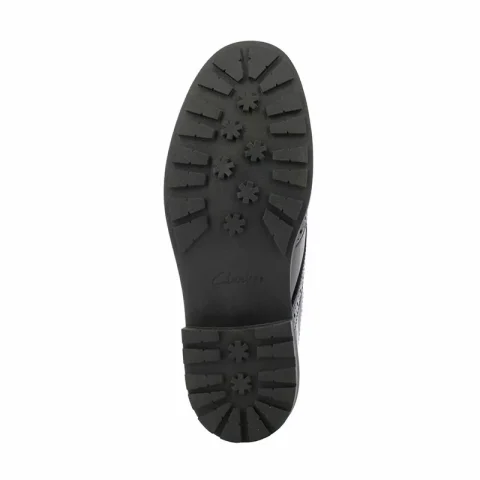 Дамски Ежедневни CLARKS – 26183171 ORINOCO3 DERBY BLACK PAT — снимка 5