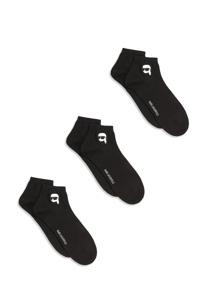 Чорапи (Pack of 3) Ikon Sneaker A4M47044 999 black — снимка 2