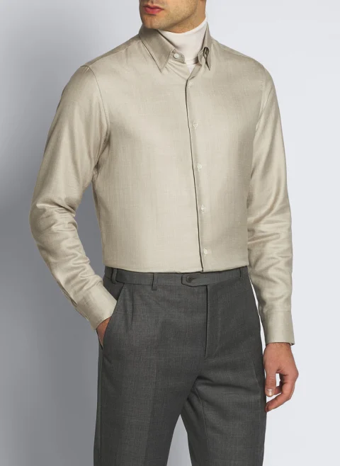 Класическа риза с коприна Brioni