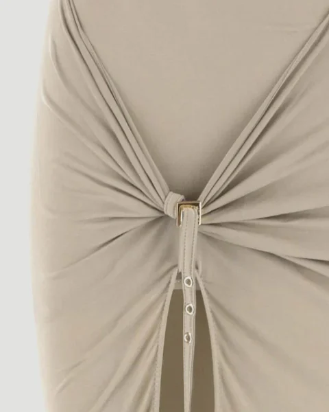 Slit Sarong Skirt — снимка 3