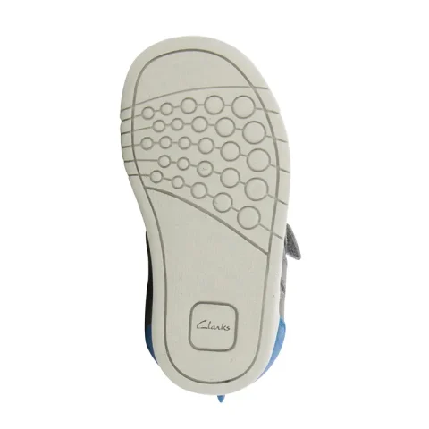 Сникърс Момчета CLARKS – 26164798 Rex Play T Grey/Blue — снимка 5