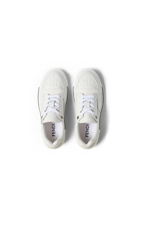 Men's Fender Trainers in White — снимка 4