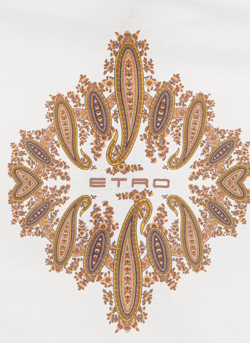 Блуза с принт Etro Kids — снимка 3