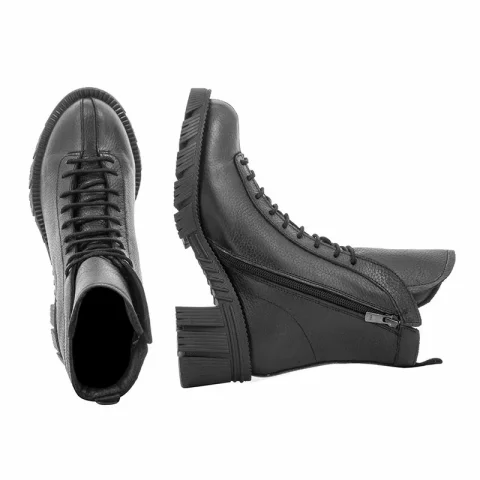 Дамски Кубинки CARLO FABIANI – D22KC-4210-LX BLACK FLOATER — снимка 5