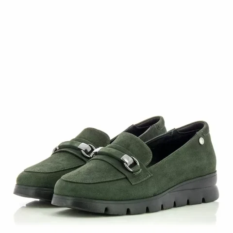 Дамски Мокасини VERONELLA – 375-5757 GREEN — снимка 2