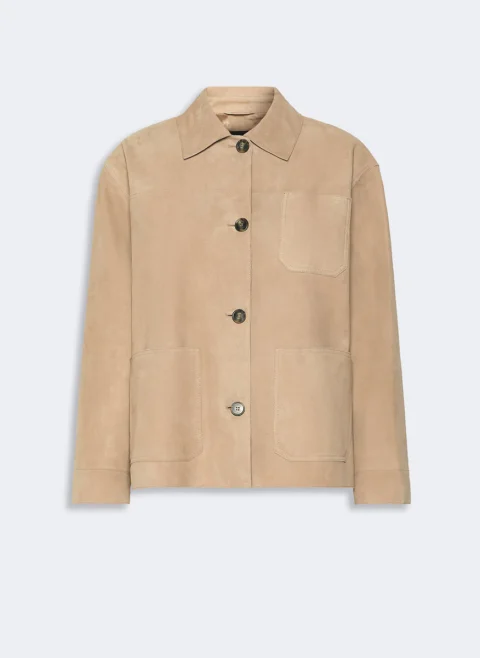 Яке от естетсвен велур Weekend Max Mara Wkdghiera — снимка 6