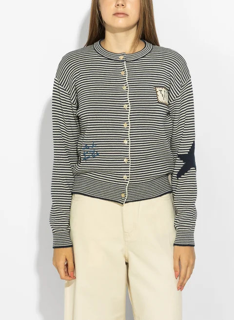 Жилетка с бродерия Weekend Max Mara Wkdteiera — снимка 4