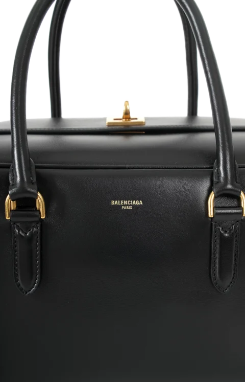 Le 7 Bowling Bag Medium in Black — снимка 3