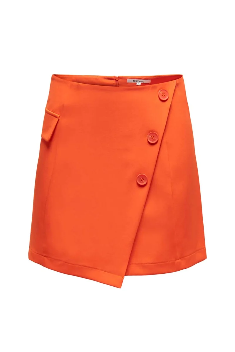 Пола Onlberry Hw Short Skirt Tlr 15283756 17-1462 TCX flame