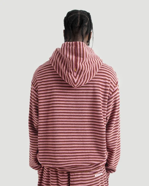 Layered Striped Hoodie — снимка 4