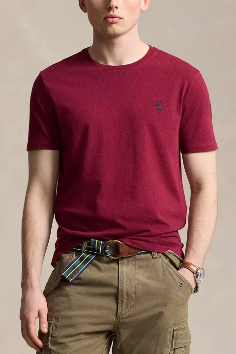 T-Shirt Sscncmslm2-Short Sleeve 710671438391 600 red — снимка 2