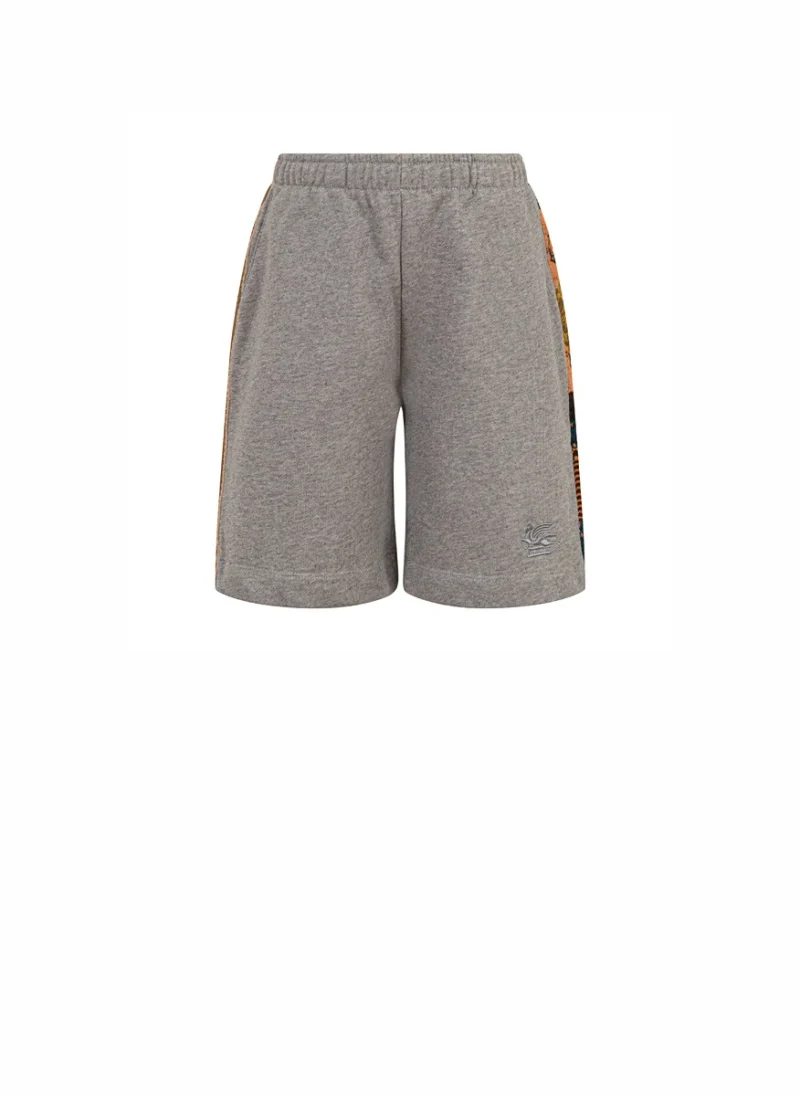 Къс спортен панталон с контрастни кантове Etro Kids