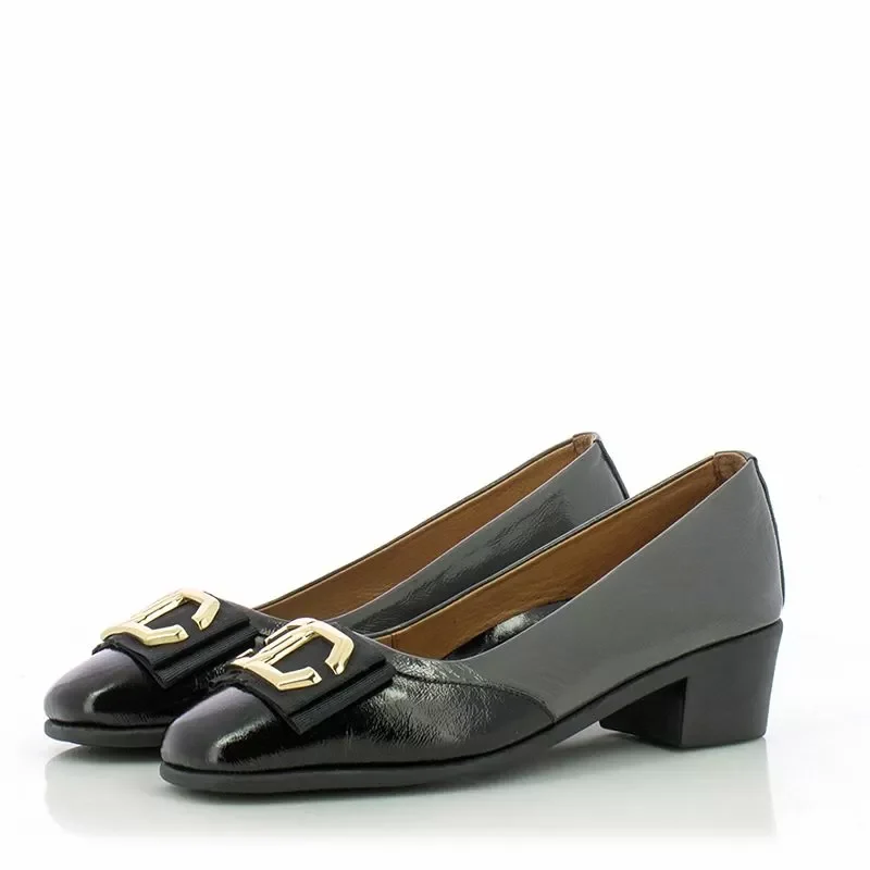 Токчета VERONELLA – 26143246 BLACK/GREY — снимка 4