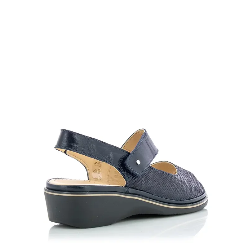Дамски Сандали Комфорт ATEMA – 12012-M BLUE MARINO — снимка 2