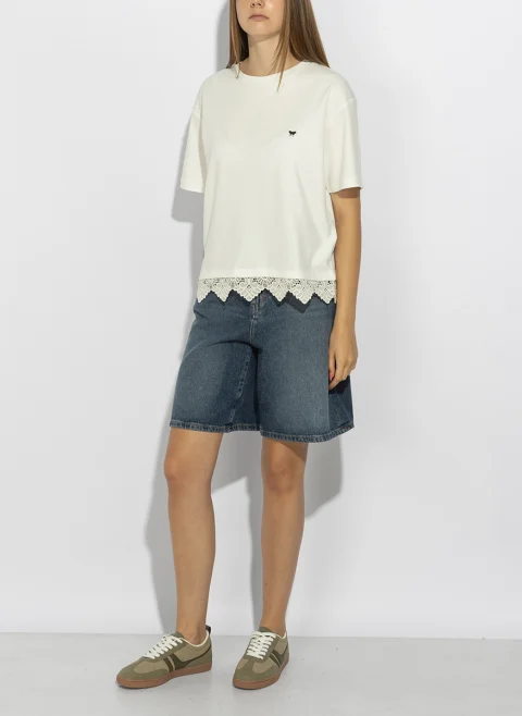 Тишърт 'Boxy fit' Weekend Max Mara Wkdsala — снимка 10