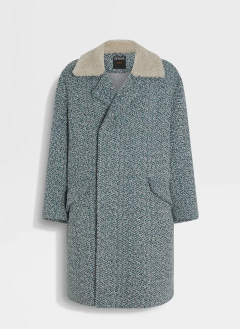 Палто от вълна и кашмир Zegna — снимка 5