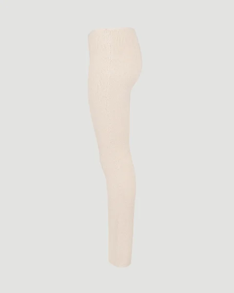 Crochet Pants in Cream — снимка 2