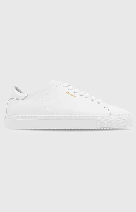 Бели кожени спортни обувки CLEAN 90