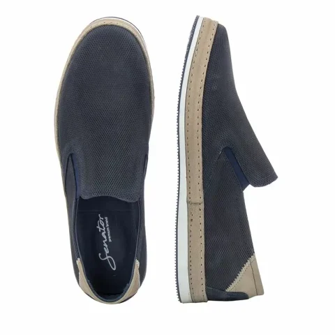 Мъжки Ежедневни SENATOR – M-3732 NAVY — снимка 2