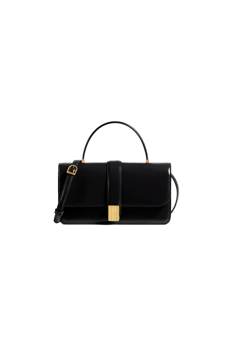 Blake Top Handle Bag in Black