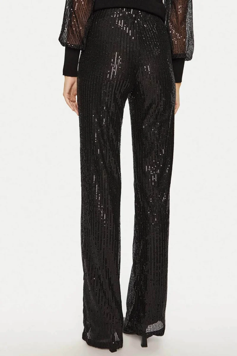 Панталон Onlnew Goldie Pant Wvn Cs 15336586 C-N10 black — снимка 2