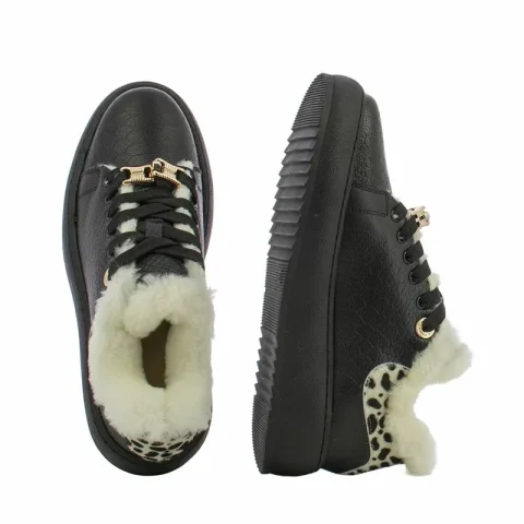Дамски Сникърс CARLO FABIANI – 246-5817 BLACK — снимка 5