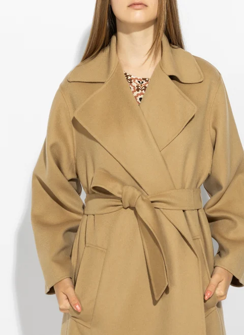 Палто от фина вълна Weekend Max Mara Wkdoperoso — снимка 5