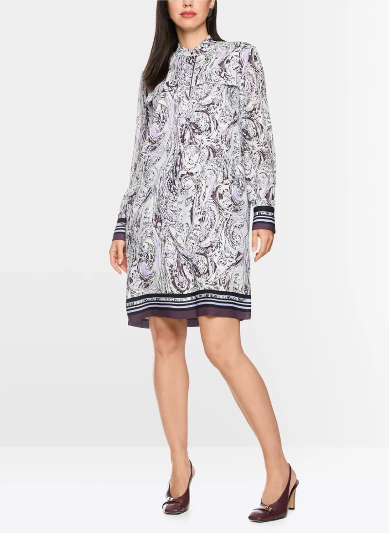 Рокля с цялостен принт Marc Cain Collections
