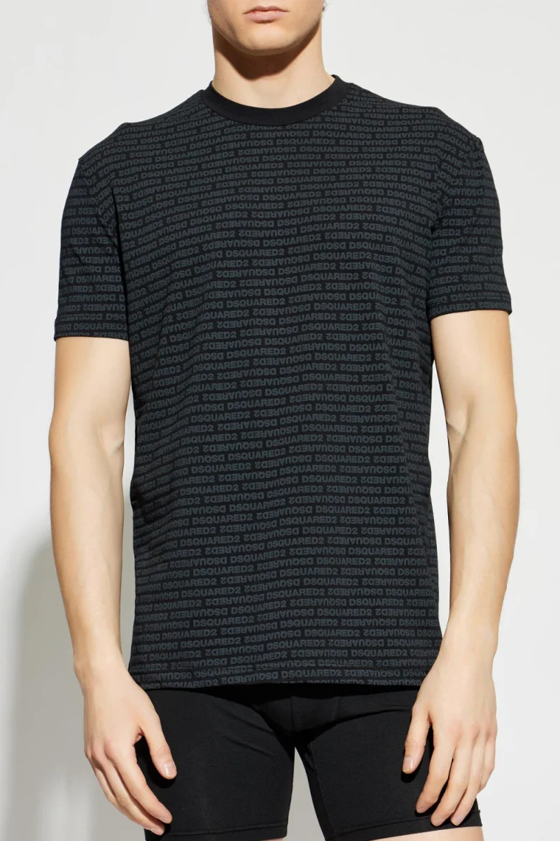 T-Shirt D9M206200 010 black/white — снимка 2