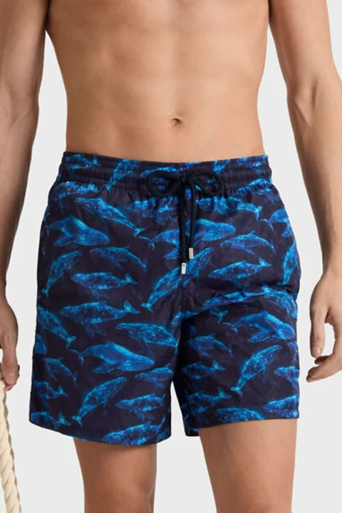 Бански MPAEB608 390 bleu marine — снимка 2