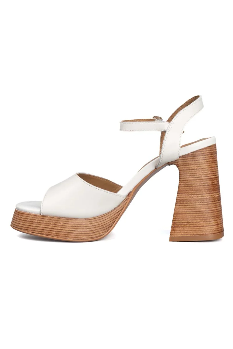 Сандали Heather Heels 0116001247 bs white — снимка 2