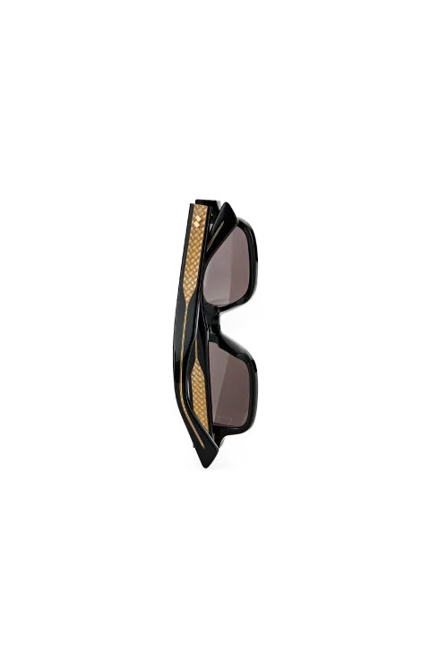 Intrecciato Rectangular Sunglasses — снимка 2