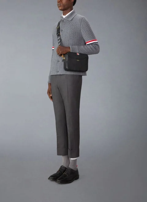 Малка кожена чанта 'Camera' Thom Browne — снимка 6