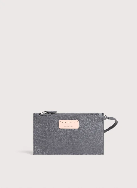Велурена чанта Coccinelle C-Easy Large — снимка 5