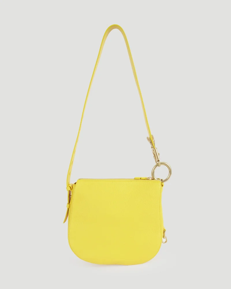 Small Knight Bag in Yellow — снимка 4